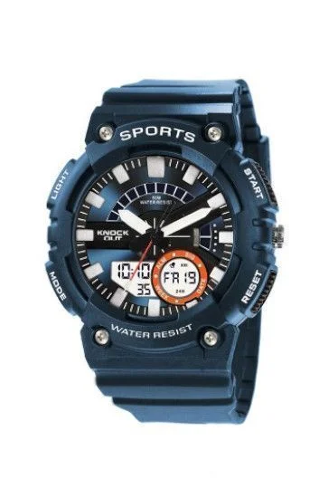Reloj Knock Out Analogo Digital Caucho 8192.058