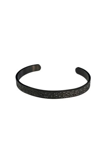 Pulsera Cuero y Acero PUA-2416