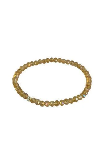 Pulsera de Cristal Checo Elastizada