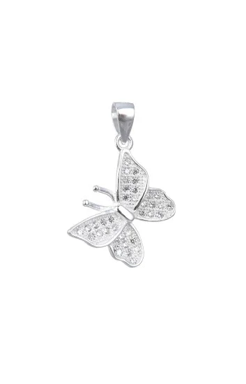 Dije Colgante con Diseño de Mariposa con Circones