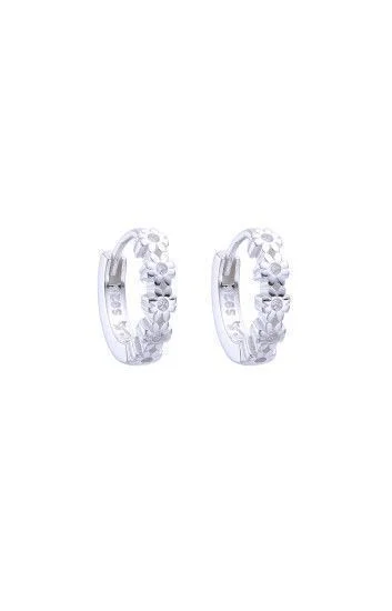 Aros Huggies de Flores 12mm