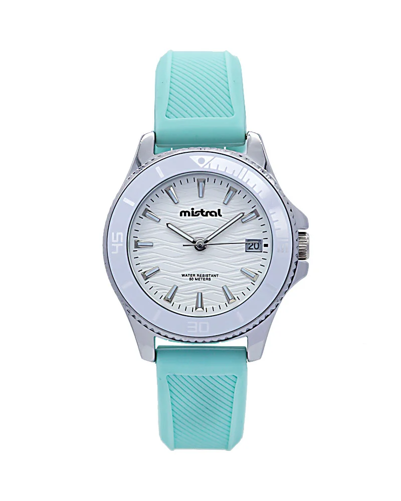 Reloj Mistral Caucho Analogo Dama LTI-1075-03