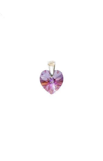 Dije de Crystal Corazon 10mm