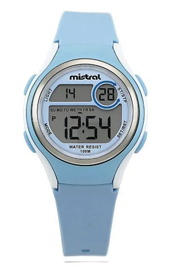 Reloj Mistral Caucho Digital Dama LDX-EV-2A