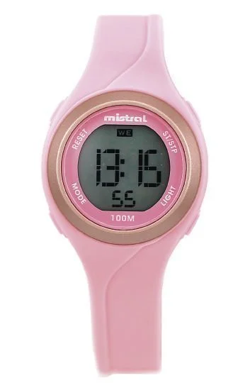 Reloj Mistral Caucho Digital Dama LDG-7752-04