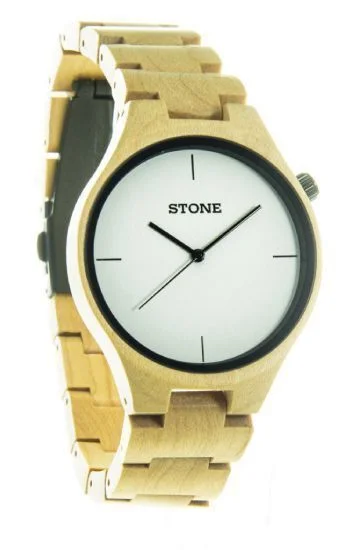 Reloj Stone Simil Madera ST1070B