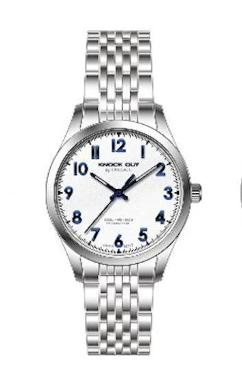 Reloj Knock Out Acero Dama 9113.818