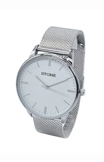 Reloj Stone Malla Tejida ST1184PB