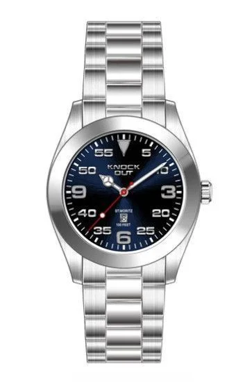 Reloj Knock Out Metal Hombre 2836.018
