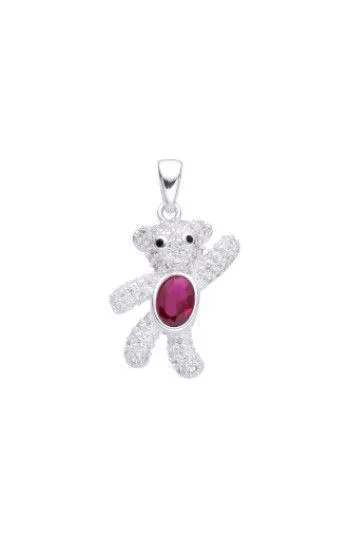 Dije Colgante de Oso con Circones