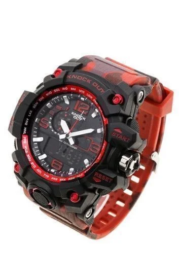 Reloj Knock Out Analogo Digital Caucho 8179.030