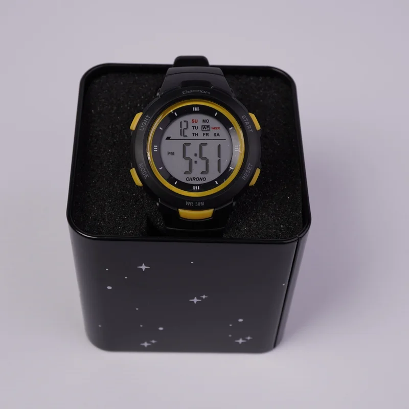 Reloj Daction digital caucho DACT0001