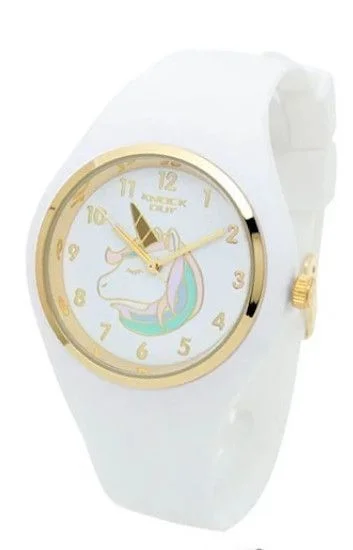 Reloj Knock Out Analogos Caucho Dama 8469.772