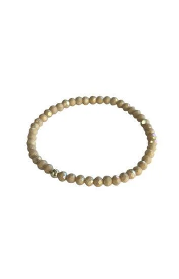 Pulsera de Cristal Checo Elastizada