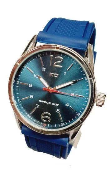 Reloj Knock Out Analogos Caucho Hombre 8475.088