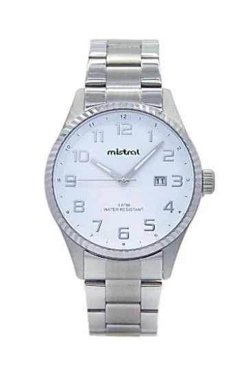 Reloj Mistral Acero Hombre GMT-7175-7B