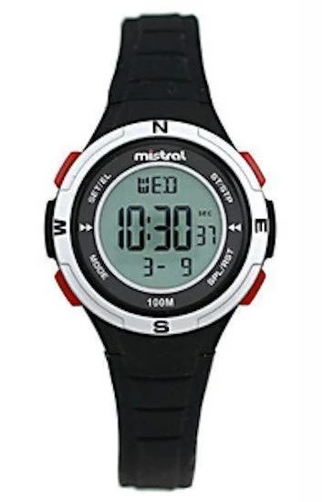 Reloj Mistral Caucho Digital Dama LDX-BAU-01