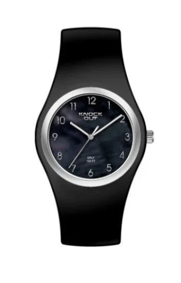 Reloj Knock Out Analogos Caucho Dama 8449.133
