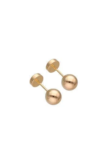 Abridor Enchapados 20 Kt. Bolita N7 5,5mm