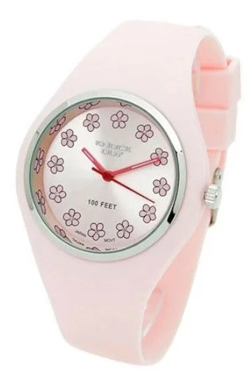 Reloj Knock Out Analogos Caucho Dama 8469.155