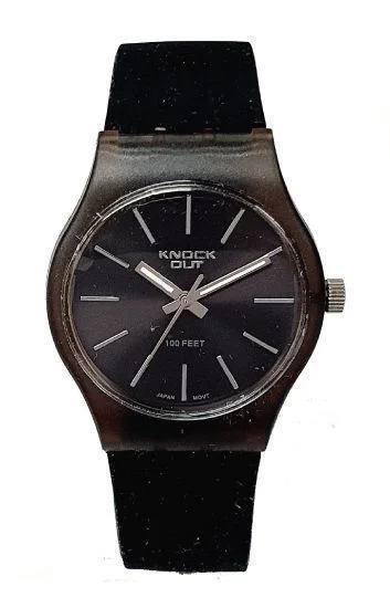 Reloj Knock Out Analogos Caucho Dama 8441.333