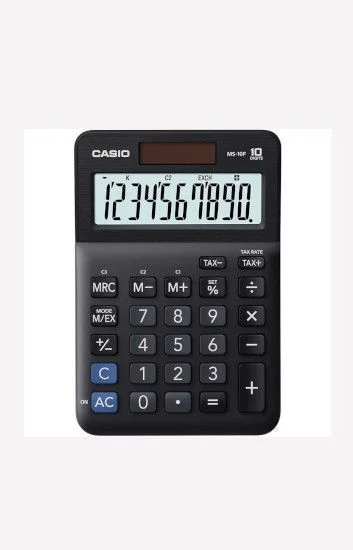 Reloj Casio Calculadoras MS-10F