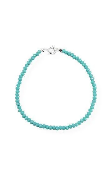 Pulsera de Cristales Verdes