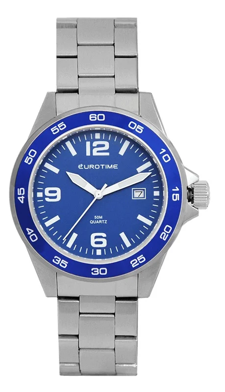 Reloj Euro Time All Stainless Steel Hombre 11/7016.44