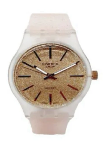 Reloj Knock Out Analogos Caucho Dama 8441.405