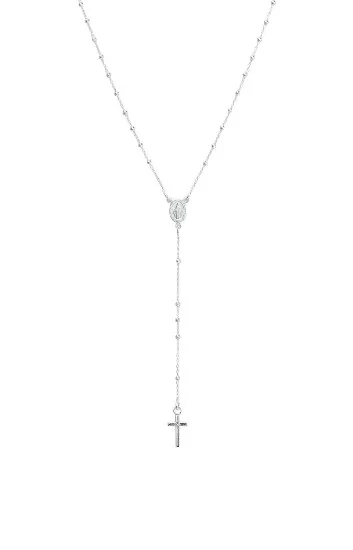 Rosario con Medalla de la Milagrosa, Bolitas de 1.8mm y Cruz