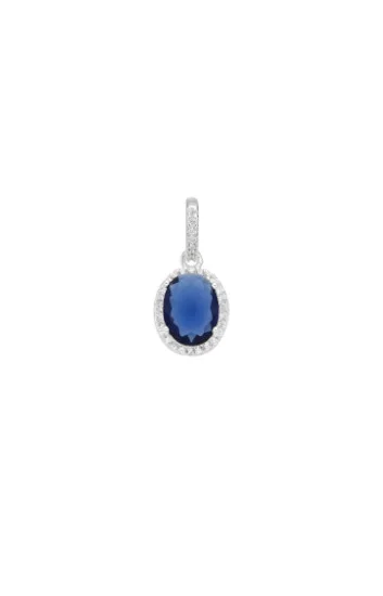 Dije con Cubic Ovalado con Circones