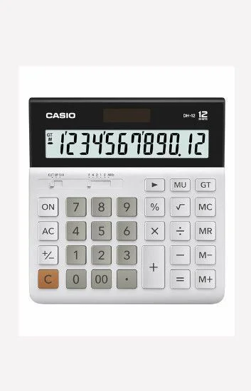 Reloj Casio Calculadoras DH-12-WE