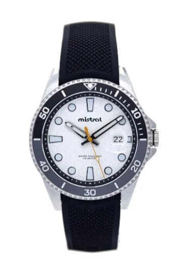 Reloj Mistral Caucho Analogo Hombre GTI-2024-08