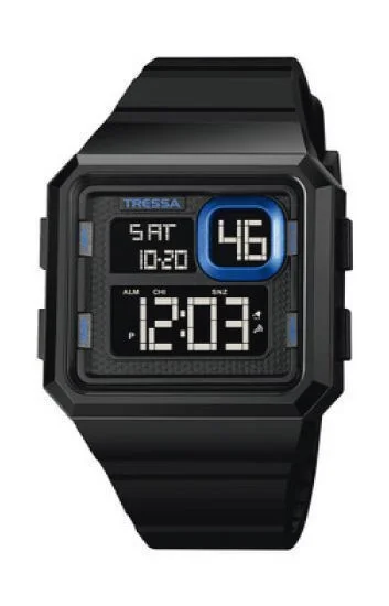 Reloj Tressa Caucho Digital Hombre LETTER-03