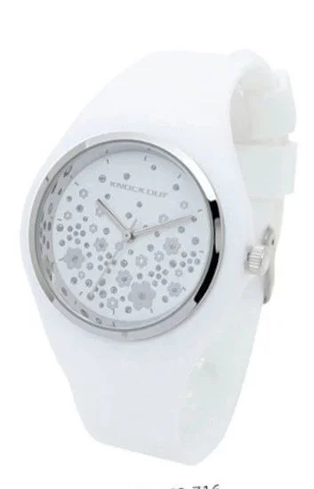 Reloj Knock Out Analogos Caucho Dama 8469.716