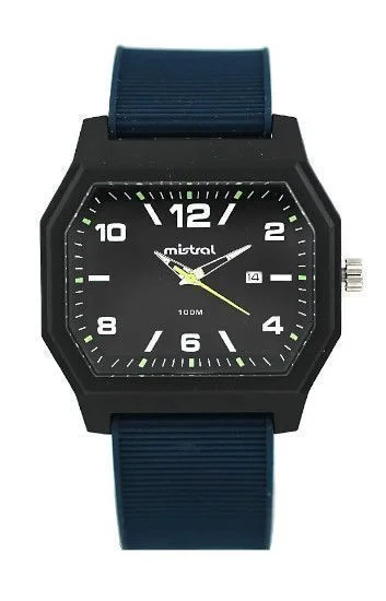 Reloj Mistral Caucho Analogo Hombre GSM-038-02