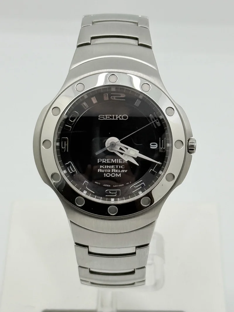 Reloj Seiko Premier Kinetic Hombre SEIK0004