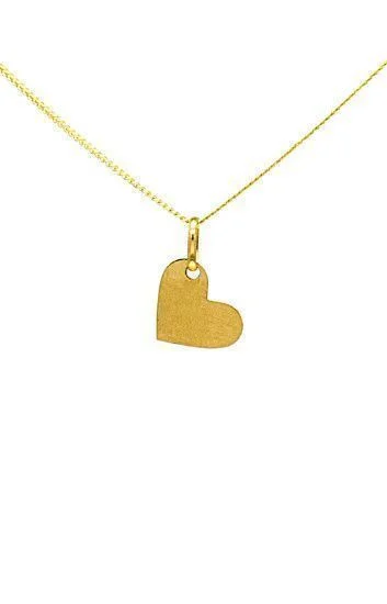 Medalla Corazon Lisa 10mm