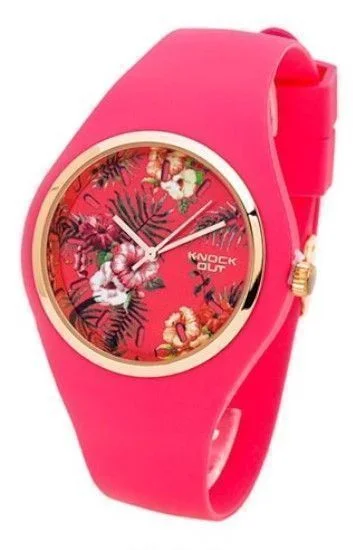 Reloj Knock Out Analogos Caucho Dama 8469.170