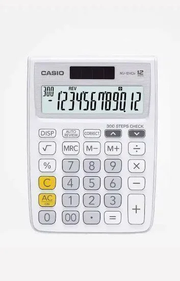 Reloj Casio Calculadoras MJ-12VCB-WE