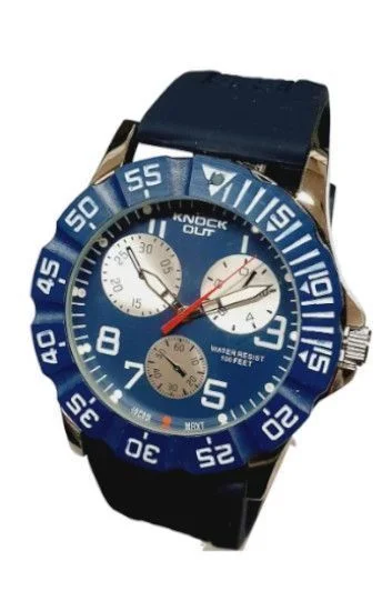 Reloj Knock Out Analogos Caucho Hombre 8464.018