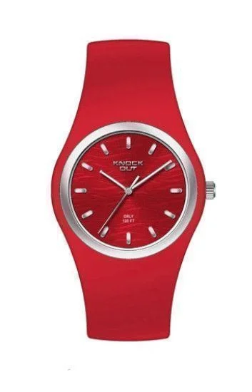 Reloj Knock Out Analogos Caucho Dama 8449.505