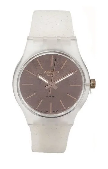 Reloj Knock Out Analogos Caucho Dama 8442.355