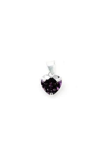Dije Cubic de Corazon 8mm
