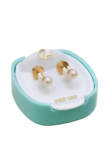 Abridor Oro 18 Kt. Perla Cultivo 3,5mm