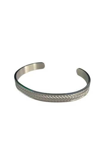 Pulsera Cuero y Acero PUA-2417