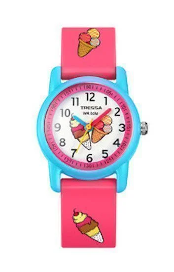 Reloj Tressa Caucho Analogo Dama PUPPY-03