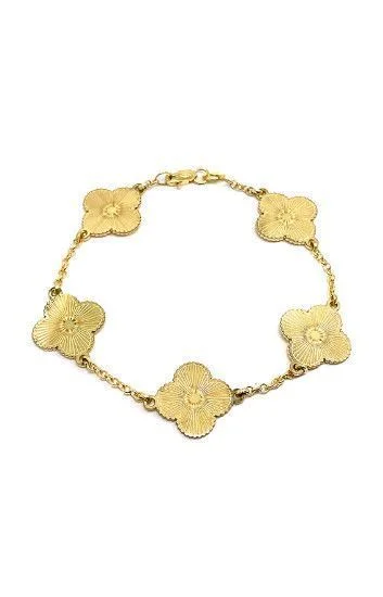 Pulsera con Flor VD - 18cm Largo