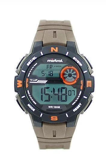 Reloj Mistral Caucho Digital Hombre GDX-QAD-08