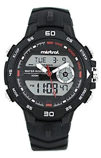 Reloj Mistral Caucho Ana-Digi GADX-VN-01